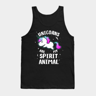 Unicorns Are My Spirit Animal Tank Top